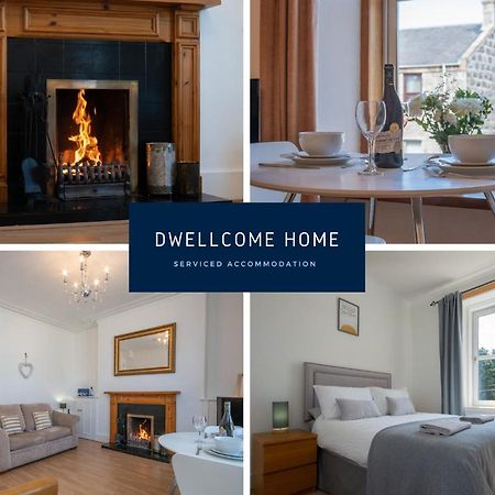 Dwellcome Home Ltd 1 Bed Apt, Half Mile To Union Street Yet Quiet, Free Parking, Fast Wifi, Ideal For Long Term Contractor, Etc Stays, Fully Equipped Kitchen, Regular Housekeeping Option - See Our Site For Assurance アバディーン エクステリア 写真